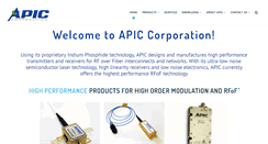 Desktop Screenshot of apichip.com