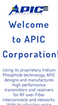 Mobile Screenshot of apichip.com